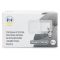 Стерильна пластирна пов'язка на нетканій основі з іонами срібла ПіннаПед 5см х 7,5см (2шт.)
