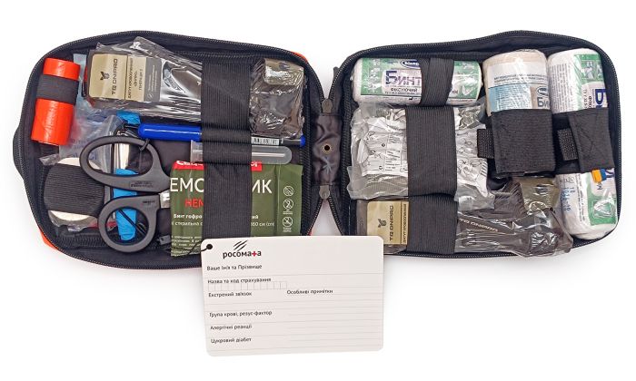 Велика цивільна аптечка Росомаха з двома турнікетами