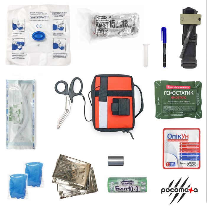 Маленька цивільна аптечка Росомаха з турнікетом
