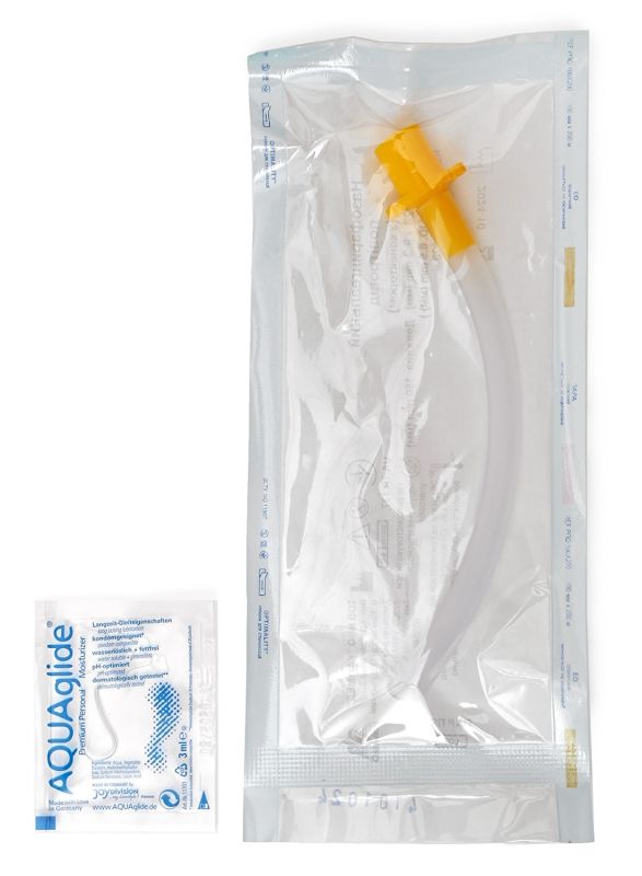 Назофарингеальний повітровід F-28 (з конектором) + лубрикант