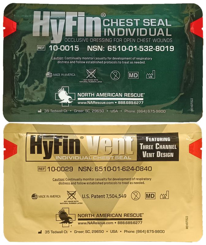 Набір оклюзійних пов'язок HyFin Combo Pack
