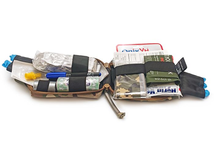 Тактична аптечка Аскет RSMH швидкого скиду піксель