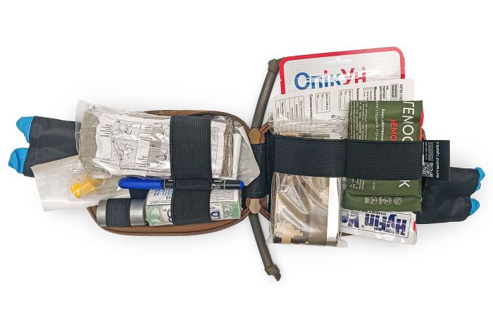 Тактична аптечка Аскет RSMH швидкого скиду мультикам