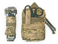 Тактична аптечка Аскет RSMH швидкого скиду піксель