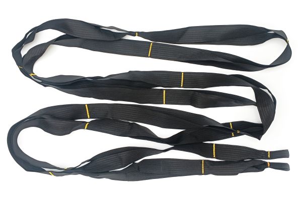 Евакуаційна подвійна стропа 6м х 40мм чорна