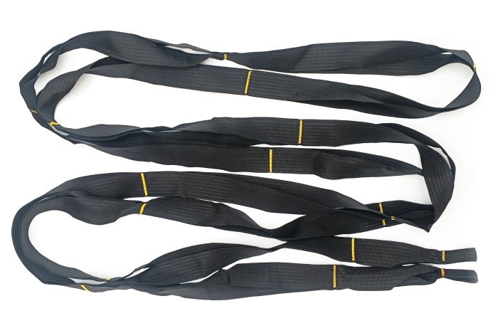 Евакуаційна подвійна стропа 6м х 40мм чорна