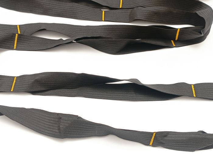 Евакуаційна подвійна стропа 6м х 40мм чорна