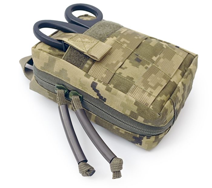 Тактична аптечка Аскет RSMH швидкого скиду піксель