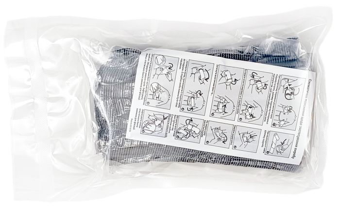 Кровоспинний бандаж 6" ІППК 15 см×18 см з двома подушками, Білосніжка