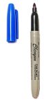 Маркер перманентний синій 2мм