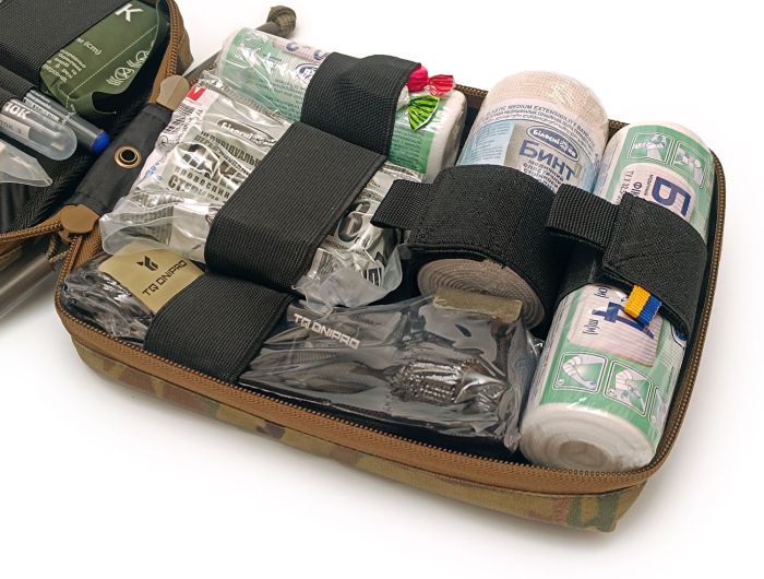 Тактична аптечка розширеної комплектації RSMH CAT піксель