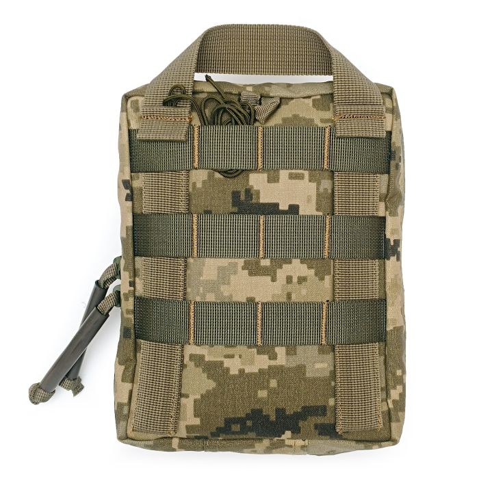 Тактична аптечка розширеної комплектації RSMH CAT піксель