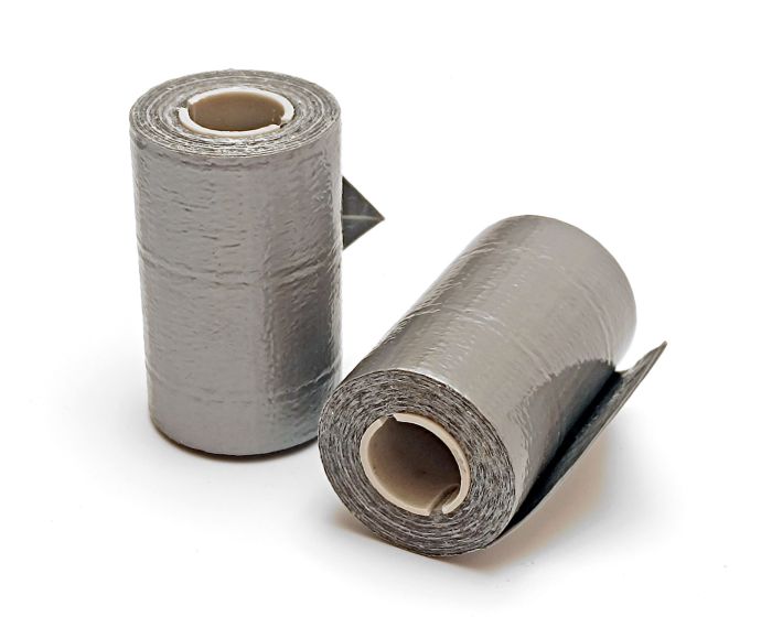 Армований скотч для аптечки сірий RSMH 5м × 48мм, Ø34мм