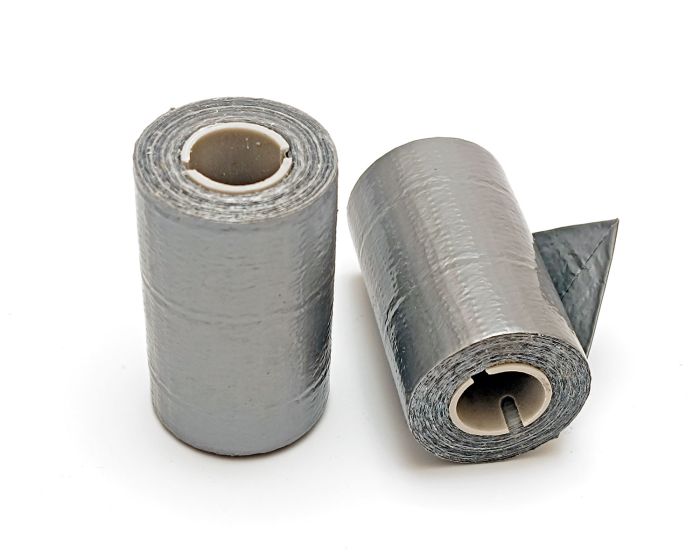 Армований скотч для аптечки сірий RSMH 5м × 48мм, Ø34мм