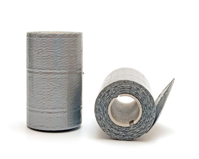 Армований скотч для аптечки сірий RSMH 5м × 48мм, Ø34мм