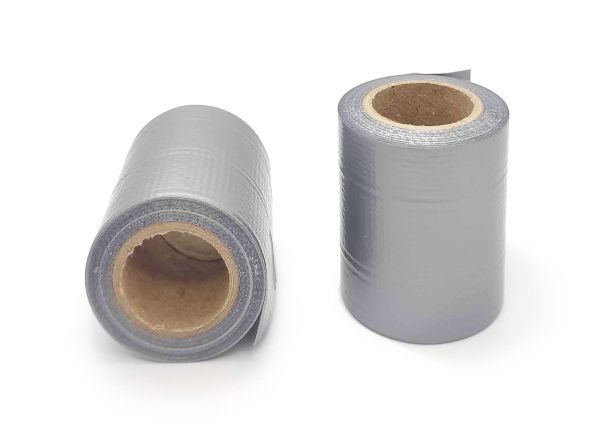 Скотч армований для аптечки сірий 48мм × 5м, Ø43мм