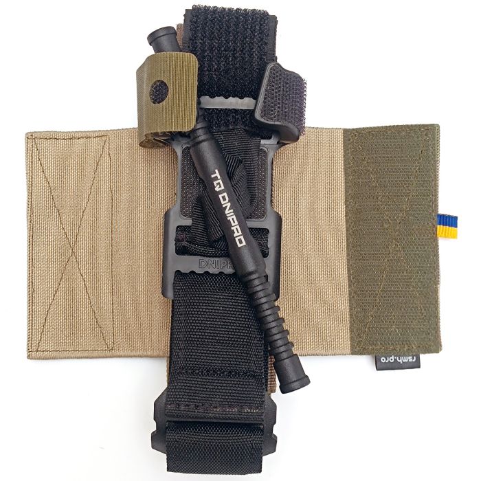 Турнікет Dnipro Gen2 з тримачем турнікета ОдинРух RSMH мультикам