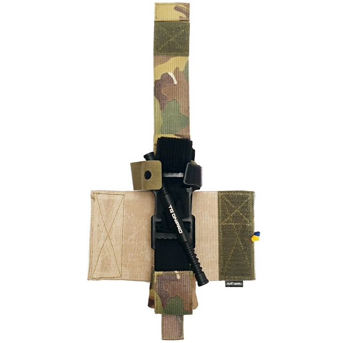 Турнікет Dnipro Gen2 з тримачем турнікета ДваРухи RSMH мультикам